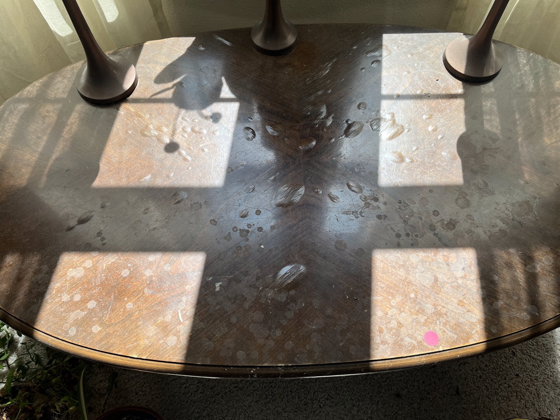 Water damage detail